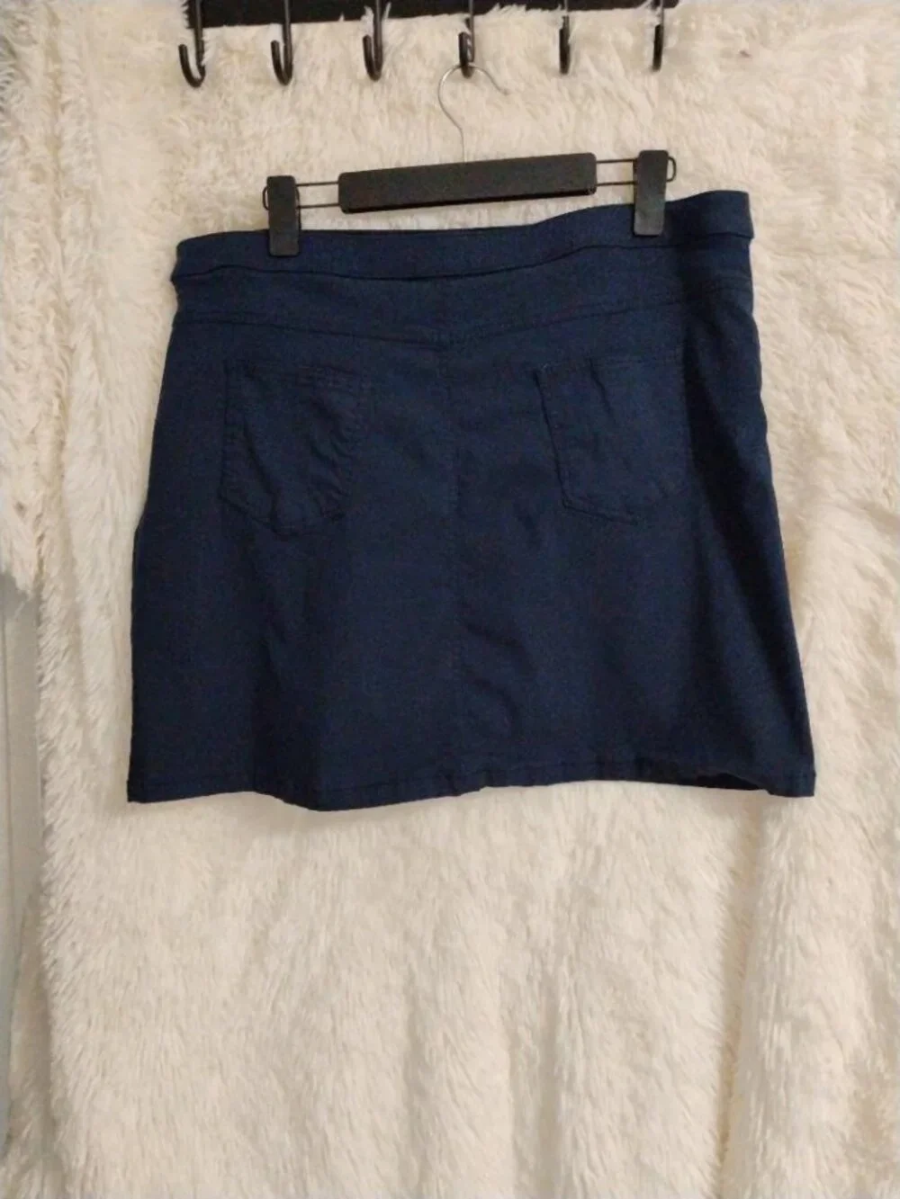 Hearts of Palm Dark Blue Woman Skort Size 18 EUC